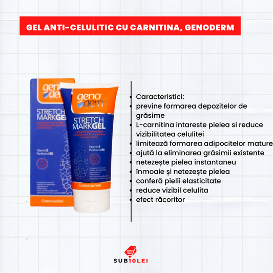 1 A Gel pentru vergeturi, 170ml Genoderm