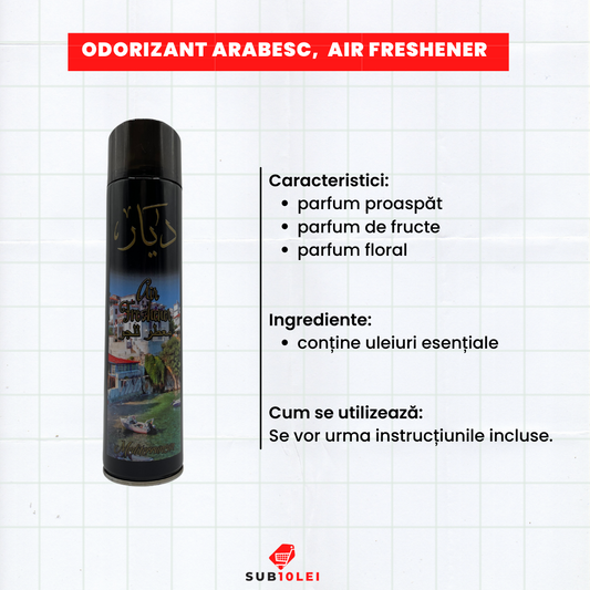 Set Parfum Arabesc DUBAI , Gratis 100ML si 6 Produse Pentru El