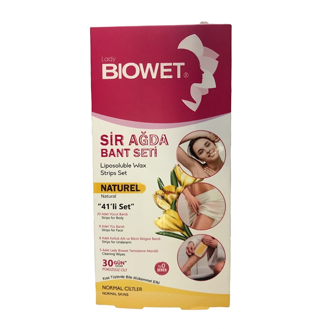 Benzi epilatoare set, BIOWET