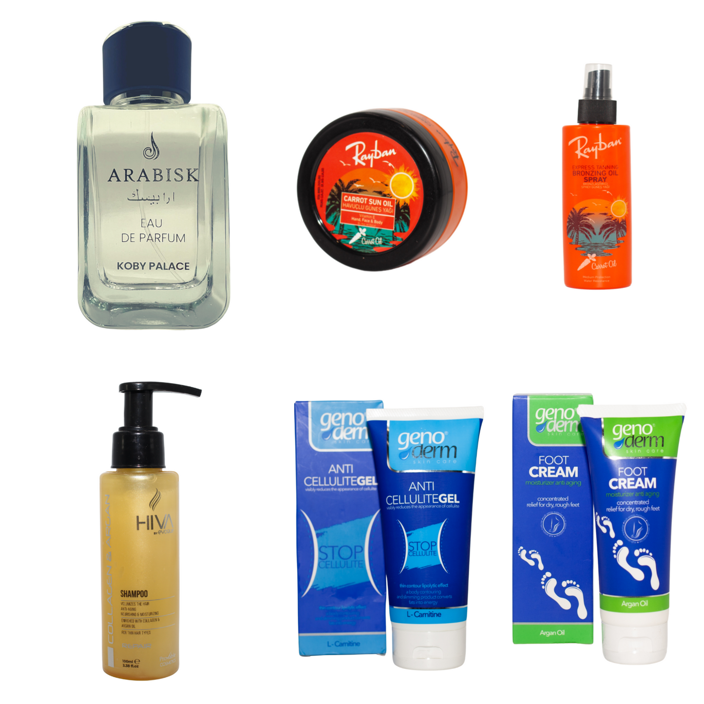 Set 6 Produse Parfum Gratis pentru Plaja