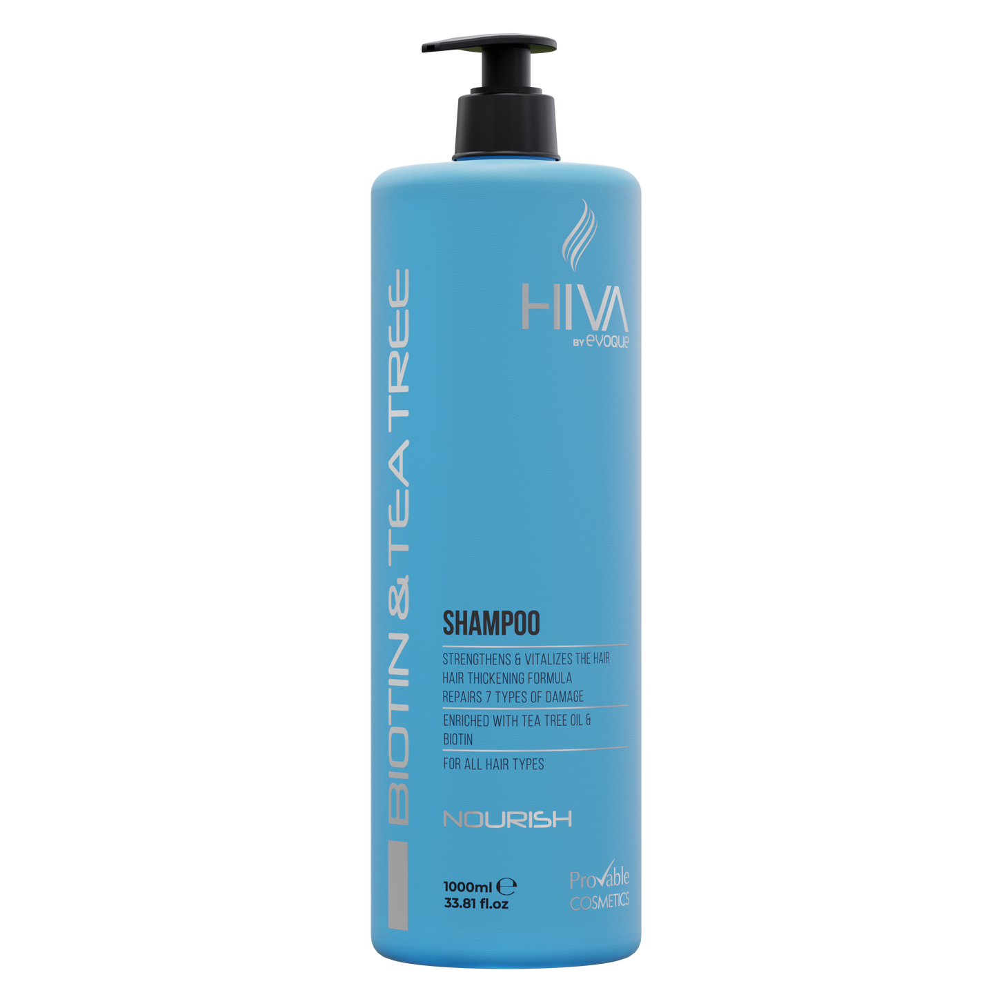 1 Biotin Shampoo Professional, 1000ml Hiva by Evoque