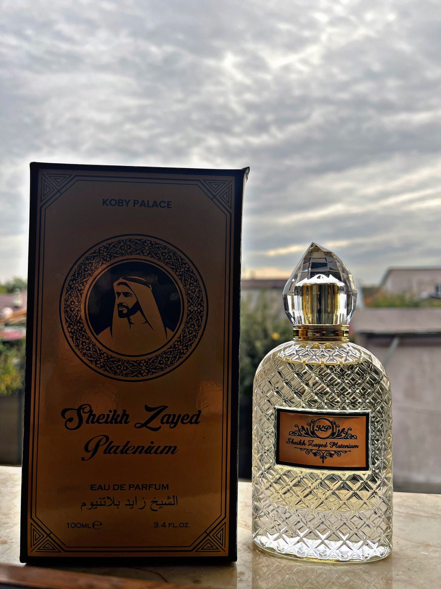 SHEIKH ZAYED PLATENIUM by KP 100ml Unisex, شيخ زايد بلاتينيوم