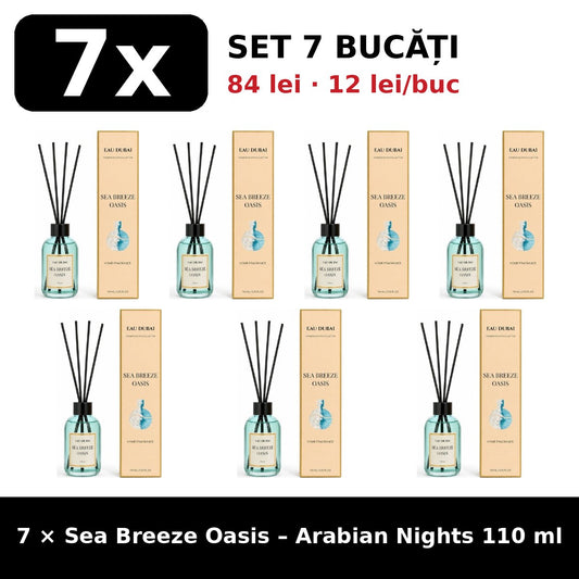 Set 7x Sea Breeze Oasis Arabian Nights