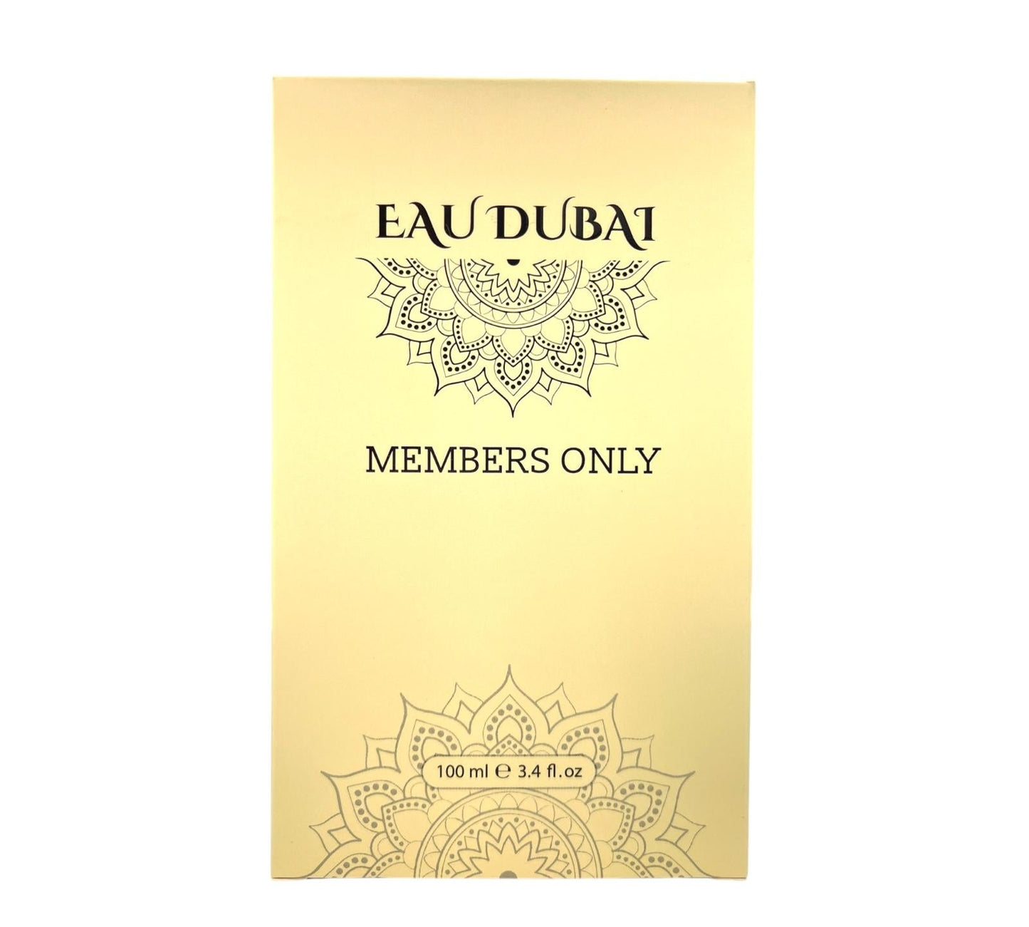 Apa de parfum MEMBERS ONLY, Eau Dubai, 100ml, inspirat de Back XS de la Paco Rabanne