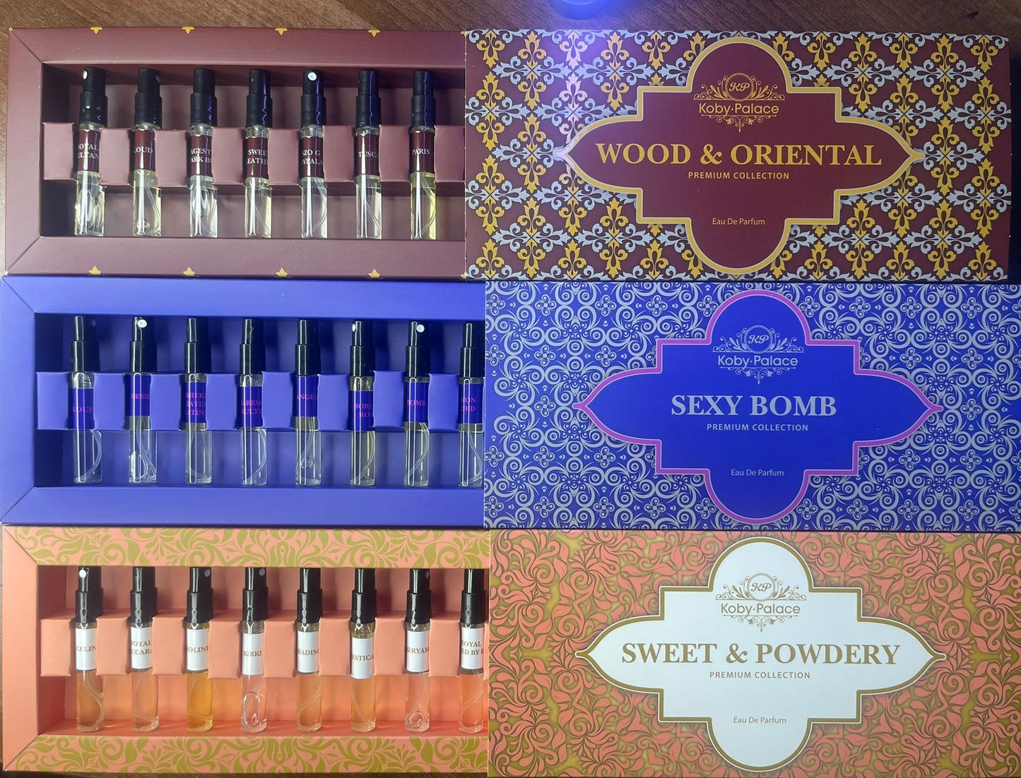 3 PREMIUM PARFUM SET 5ML*24 MEGA OFERTA