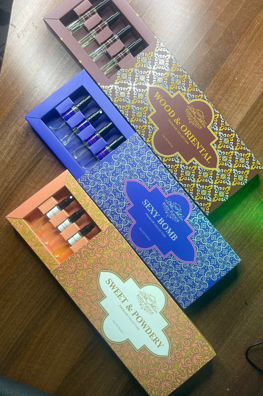 3 PREMIUM PARFUM SET 5ML*24 MEGA OFERTA