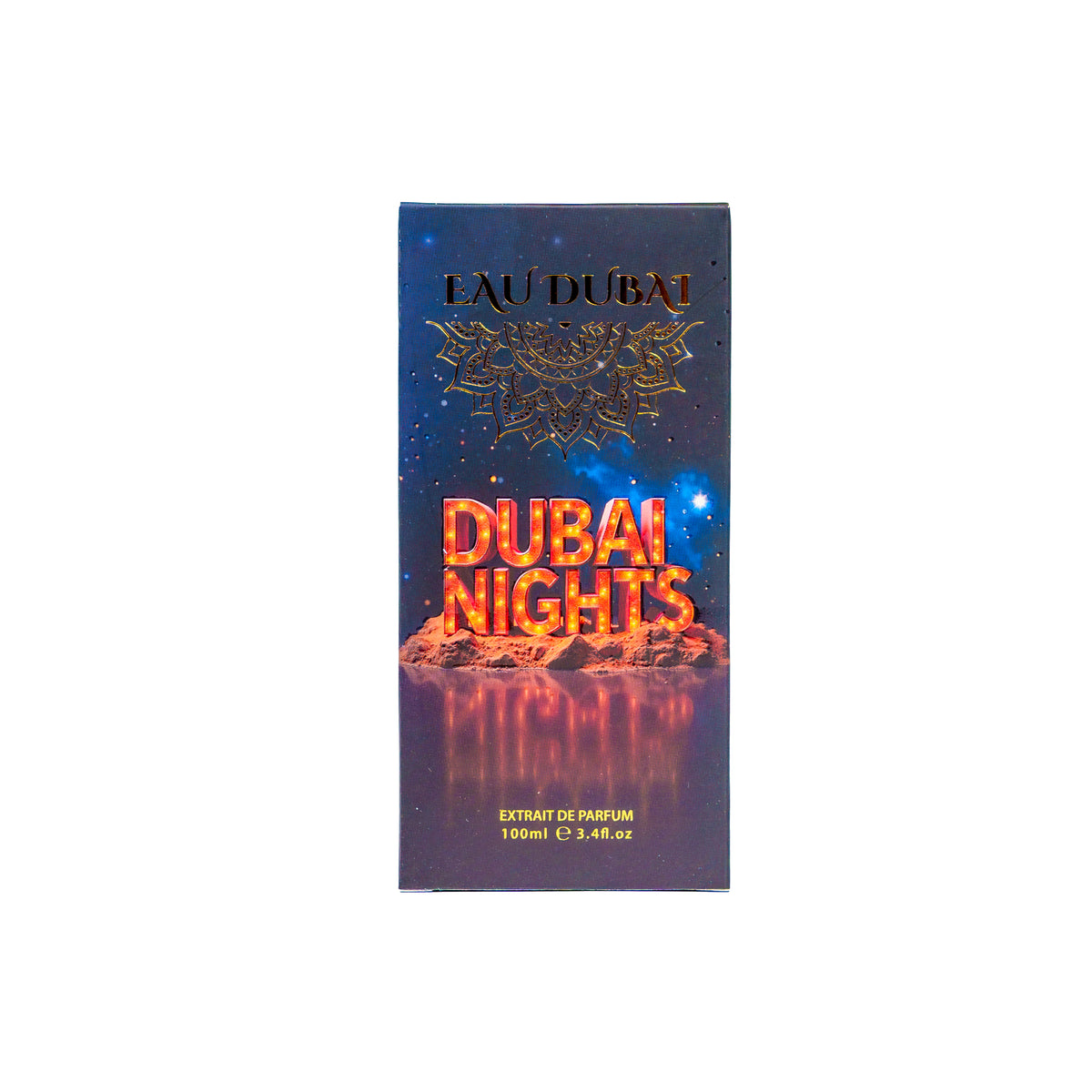Dubai Nights – Extract de parfum Eau Dubai, 100 ml – cutia