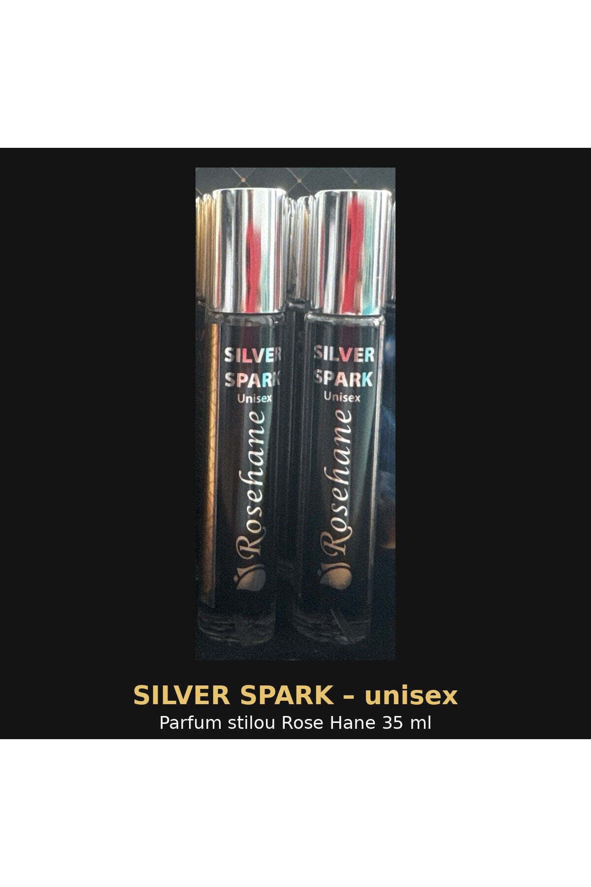 Parfum stilou Rose Hane Silver Spark, 35 ml