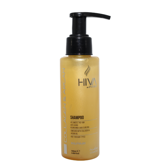 Sampon de Argan Professional, 100ml travel size Hiva by Evoque