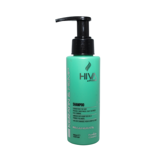 Keratin Shampoo, travel size, 100ml Hiva