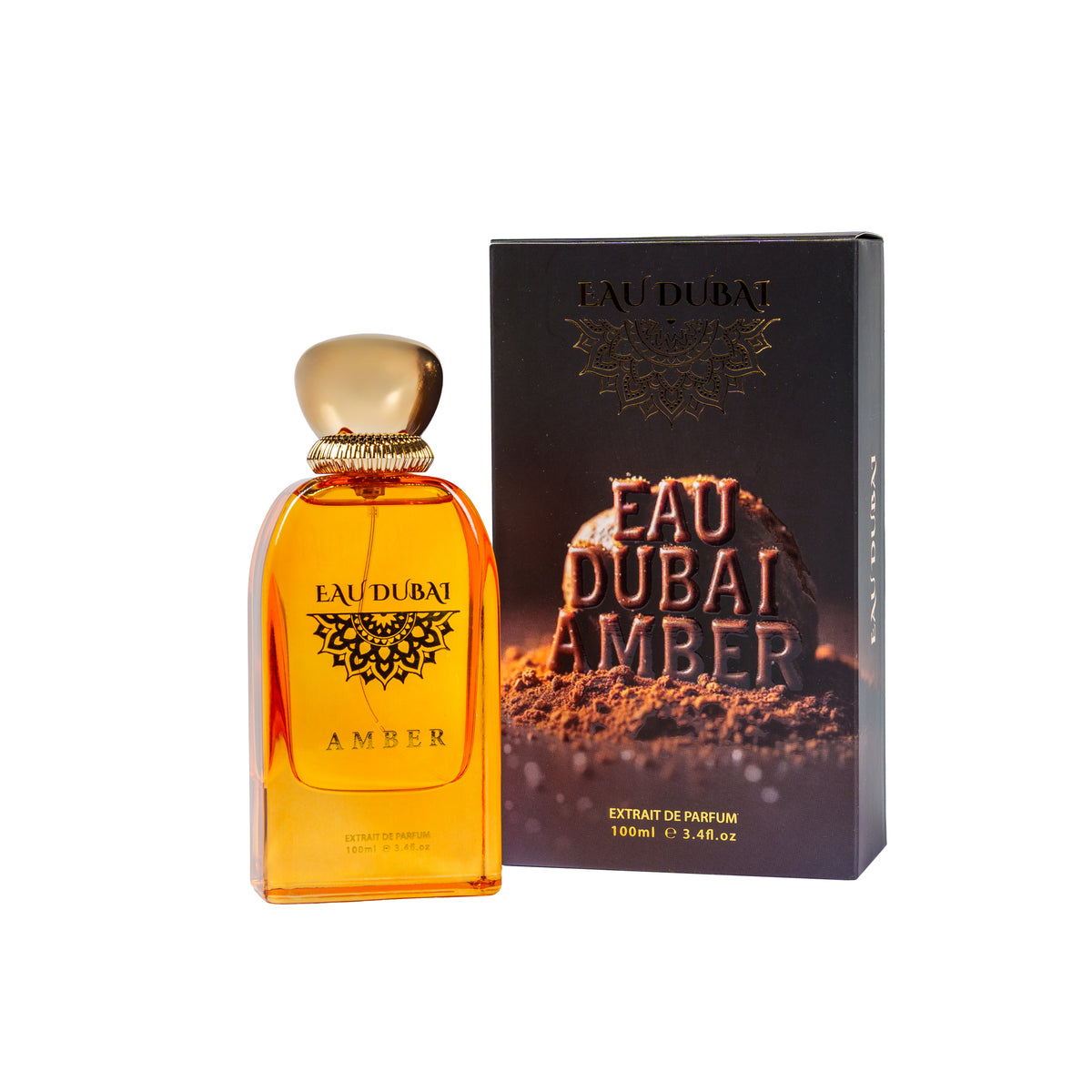 Amber – Extract de parfum Eau Dubai, 100 ml – cu cutie