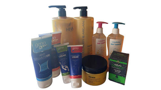 10 PRODUSE HIVA PROFESSINAL HAIR & SKIN SET.....