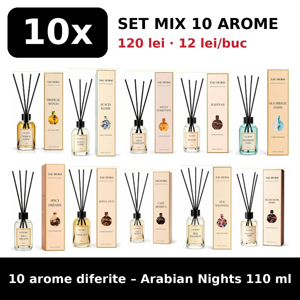 Set MIX 10 arome