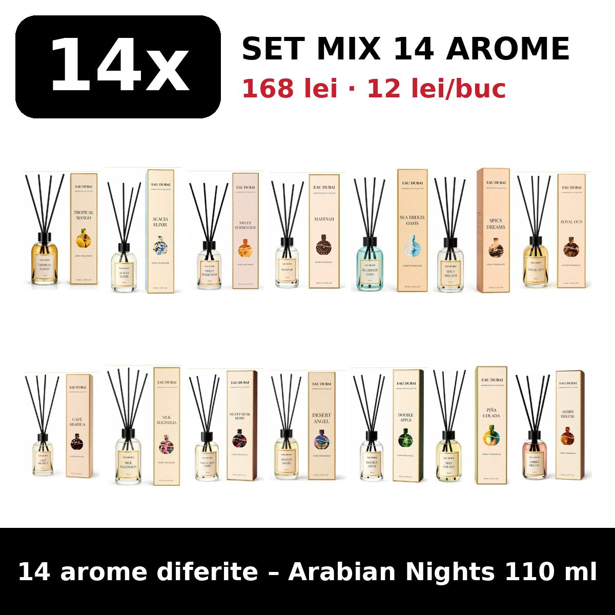 Set MIX 14 arome