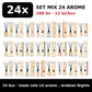 Set MIX 24 bucati