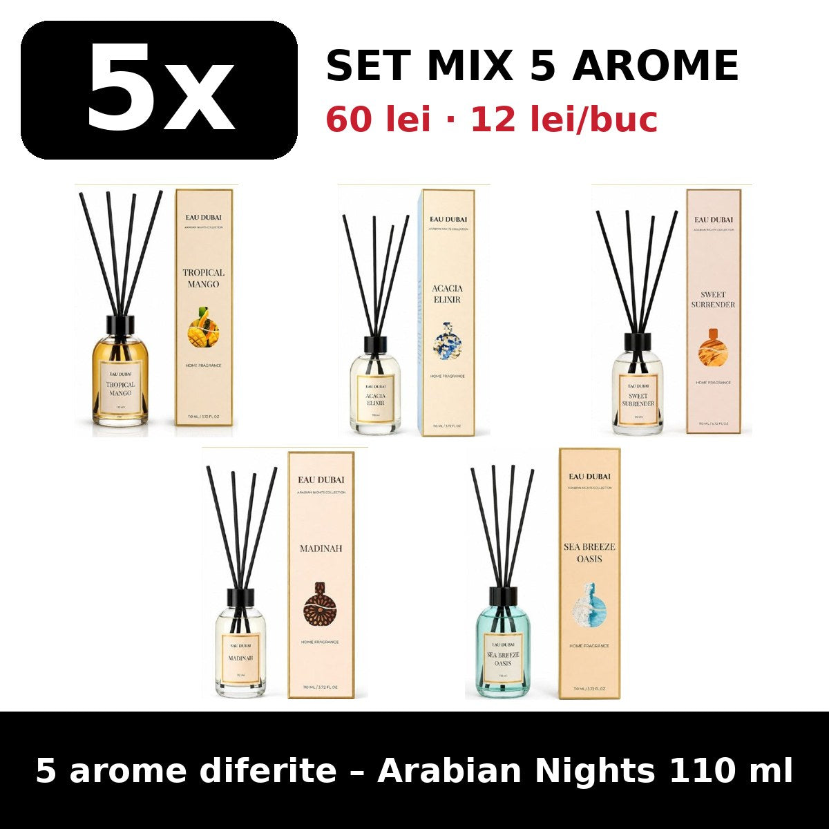 Set MIX 5 arome