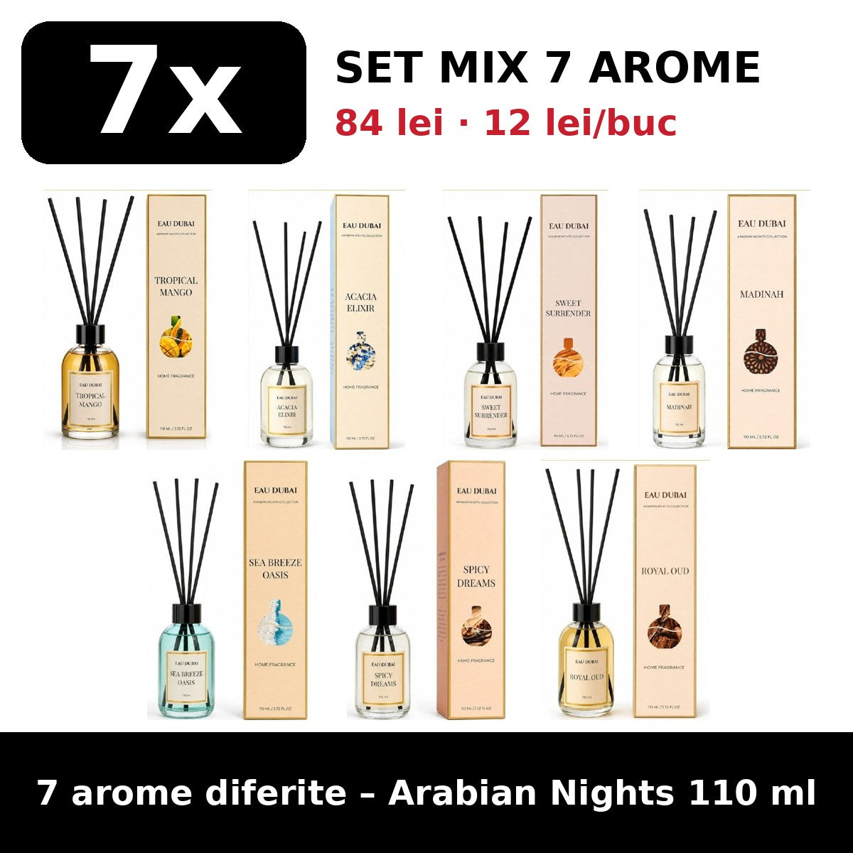 Set MIX 7 arome