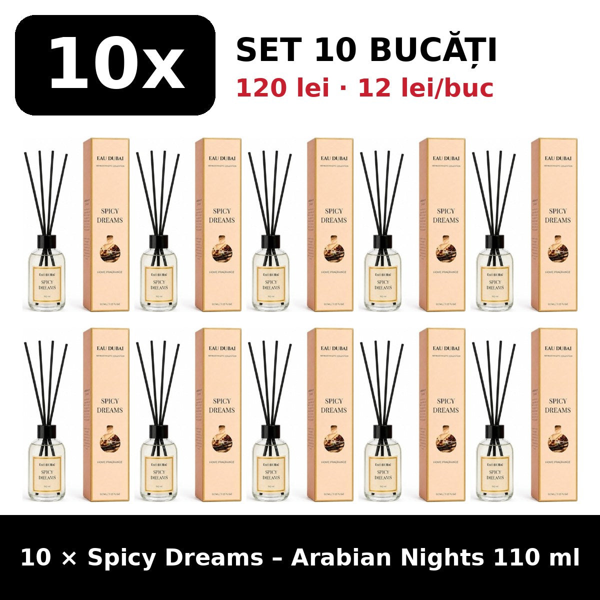 Set 10x Spicy Dreams Arabian Nights