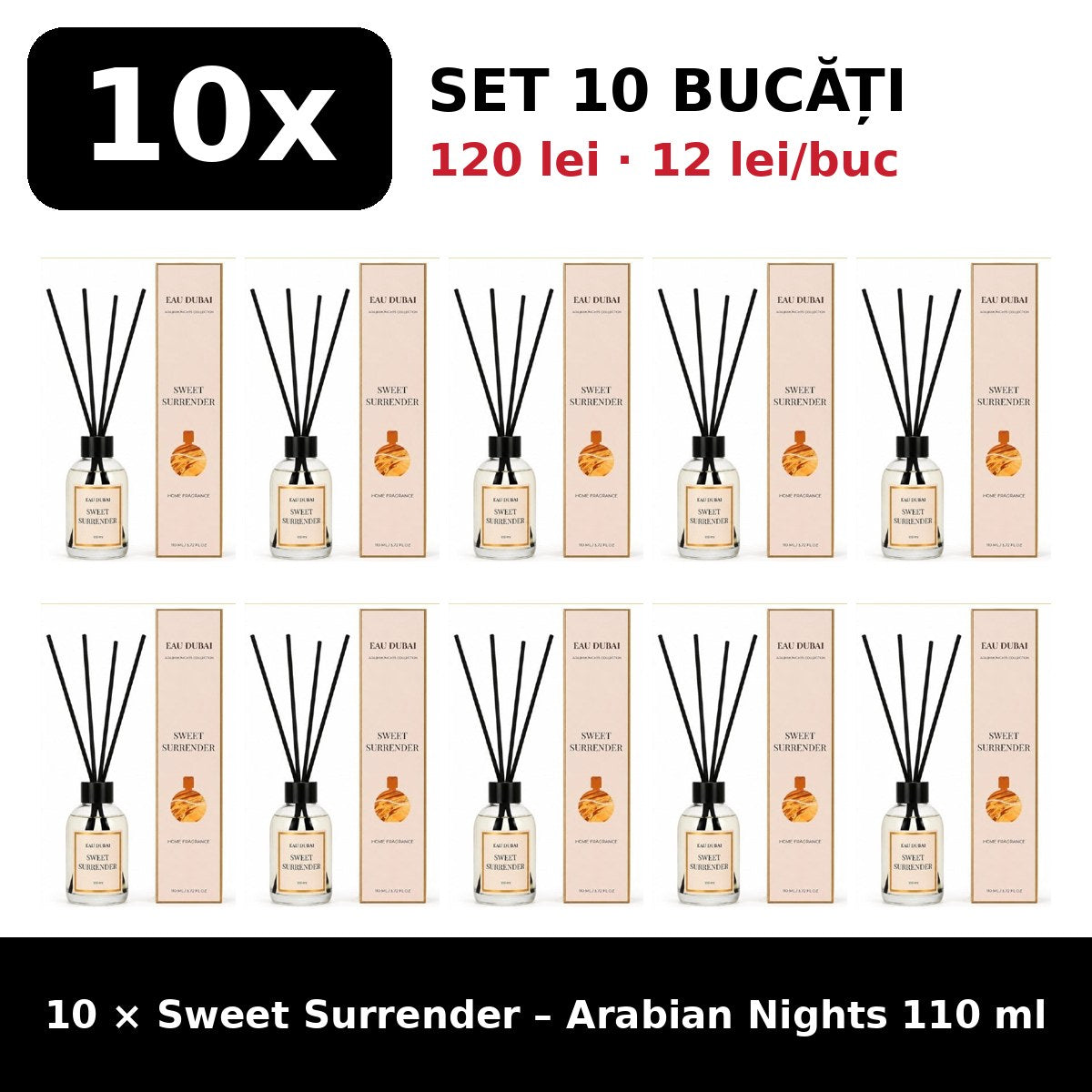 Set 10x Sweet Surrender Arabian Nights