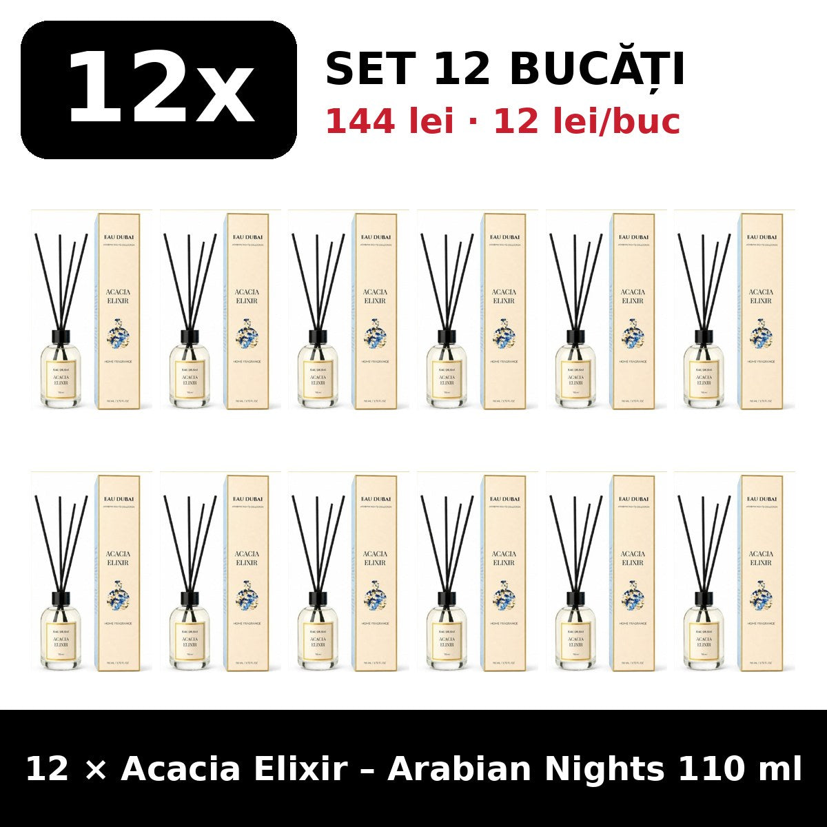 Set 12x Acacia Elixir Arabian Nights