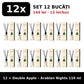 Set 12x Double Apple Arabian Nights
