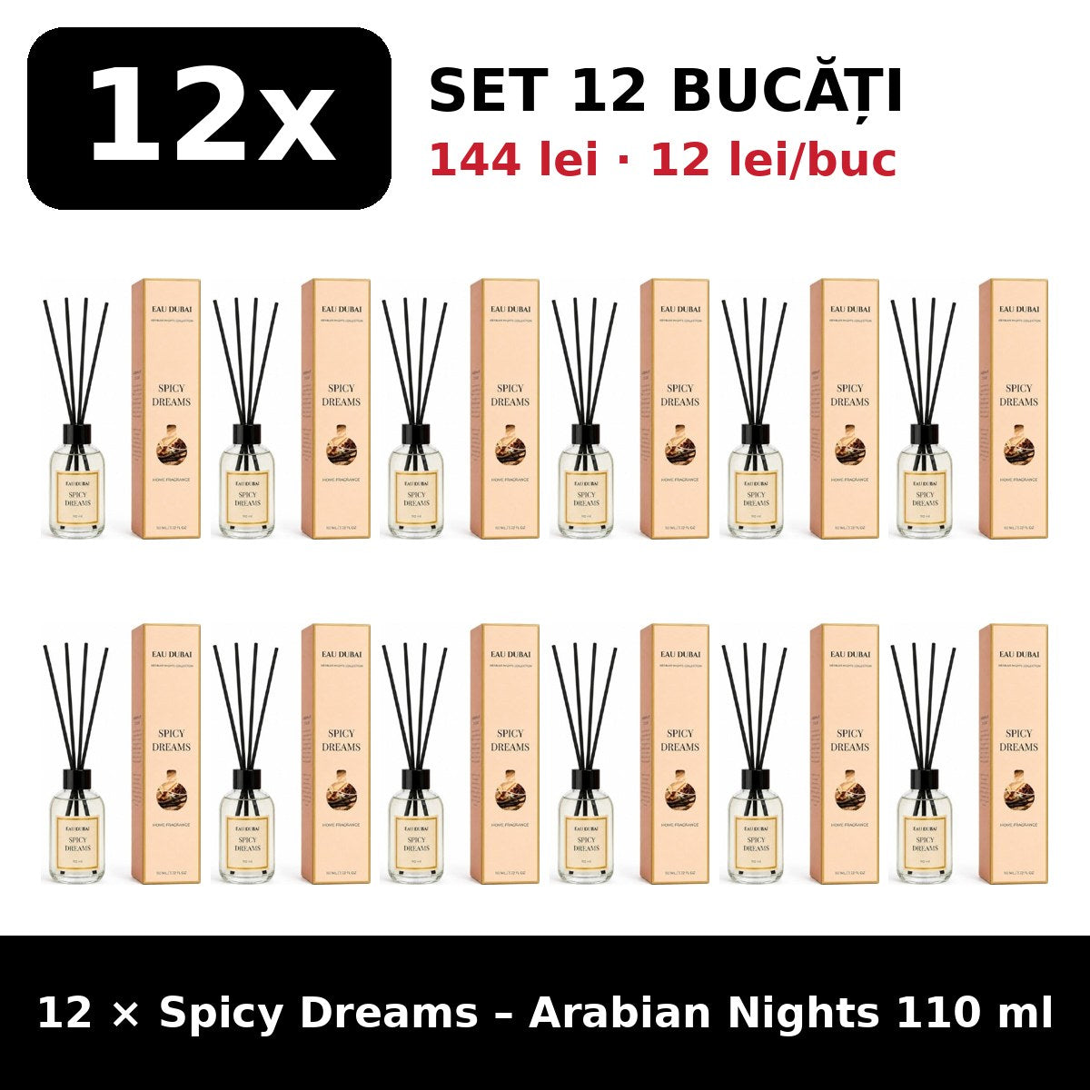 Set 12x Spicy Dreams Arabian Nights