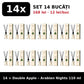 Set 14x Double Apple Arabian Nights