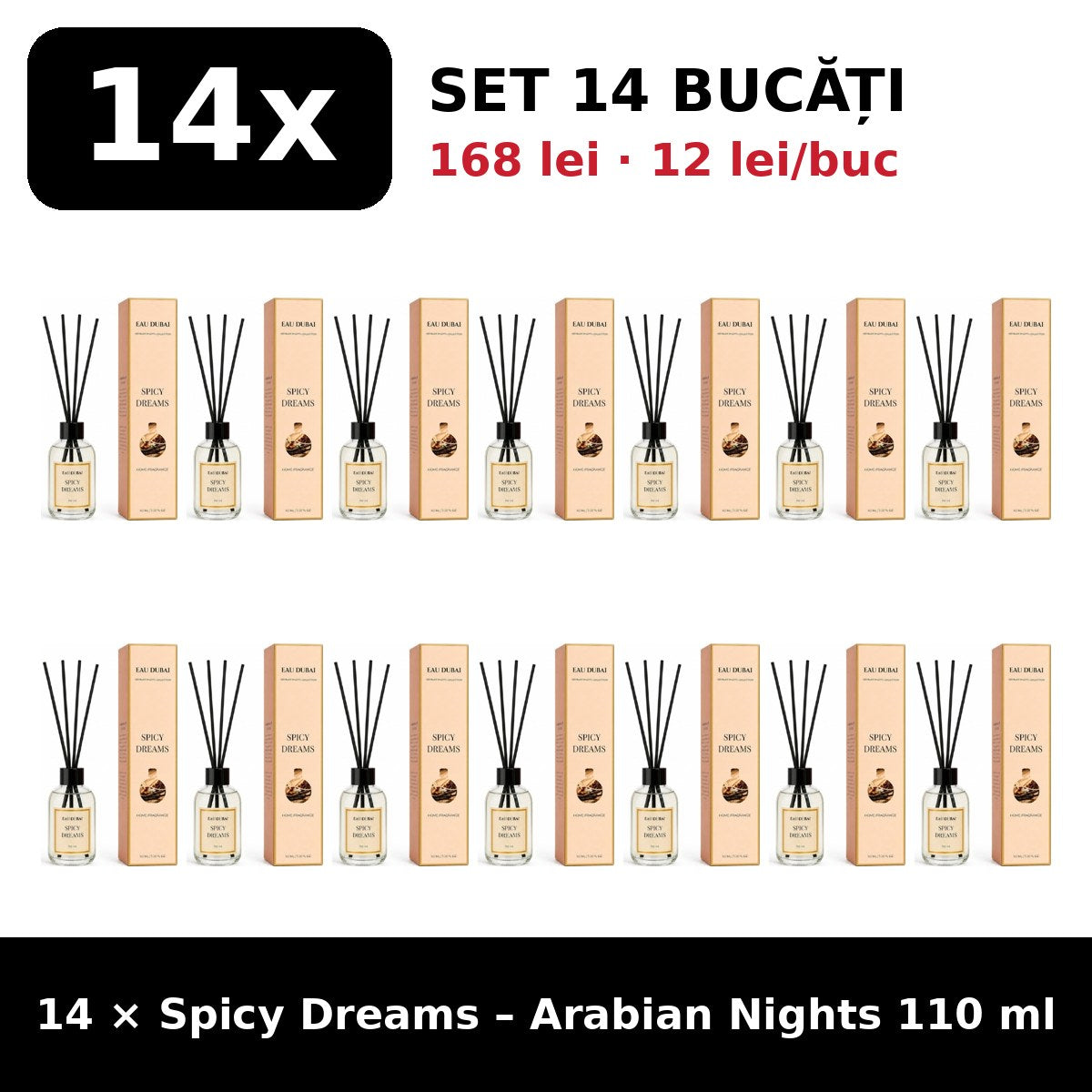 Set 14x Spicy Dreams Arabian Nights