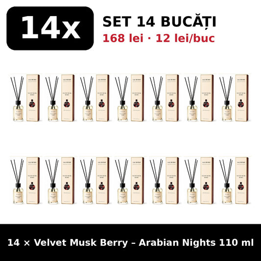 Set 14x Velvet Musk Berry Arabian Nights