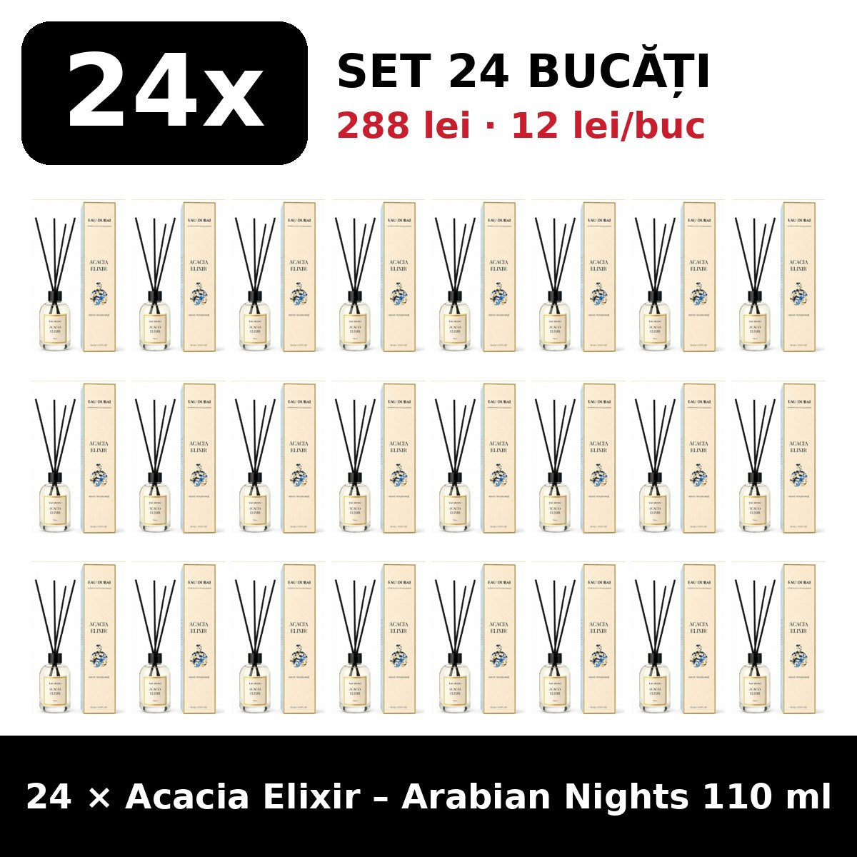 Set 24x Acacia Elixir Arabian Nights