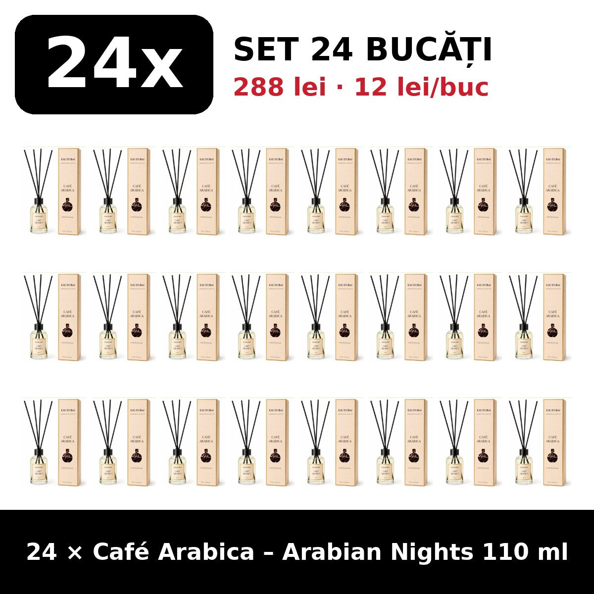 Set 24x Café Arabica Arabian Nights