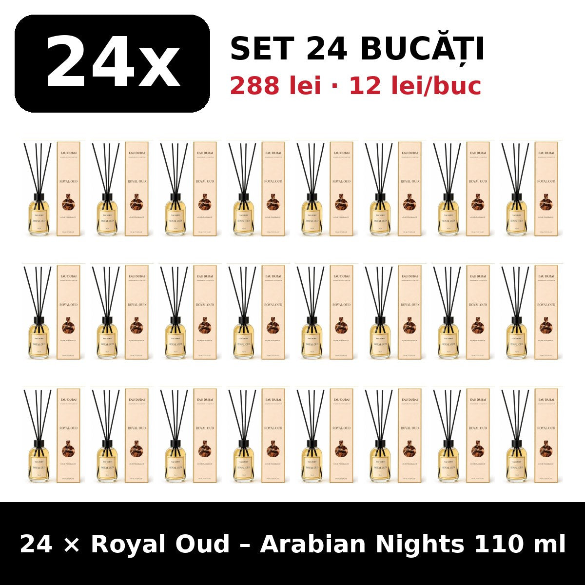 Set 24x Royal Oud Arabian Nights