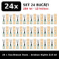 Set 24x Sea Breeze Oasis Arabian Nights