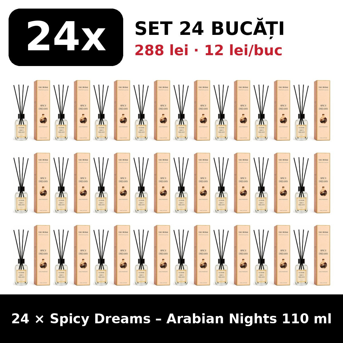 Set 24x Spicy Dreams Arabian Nights