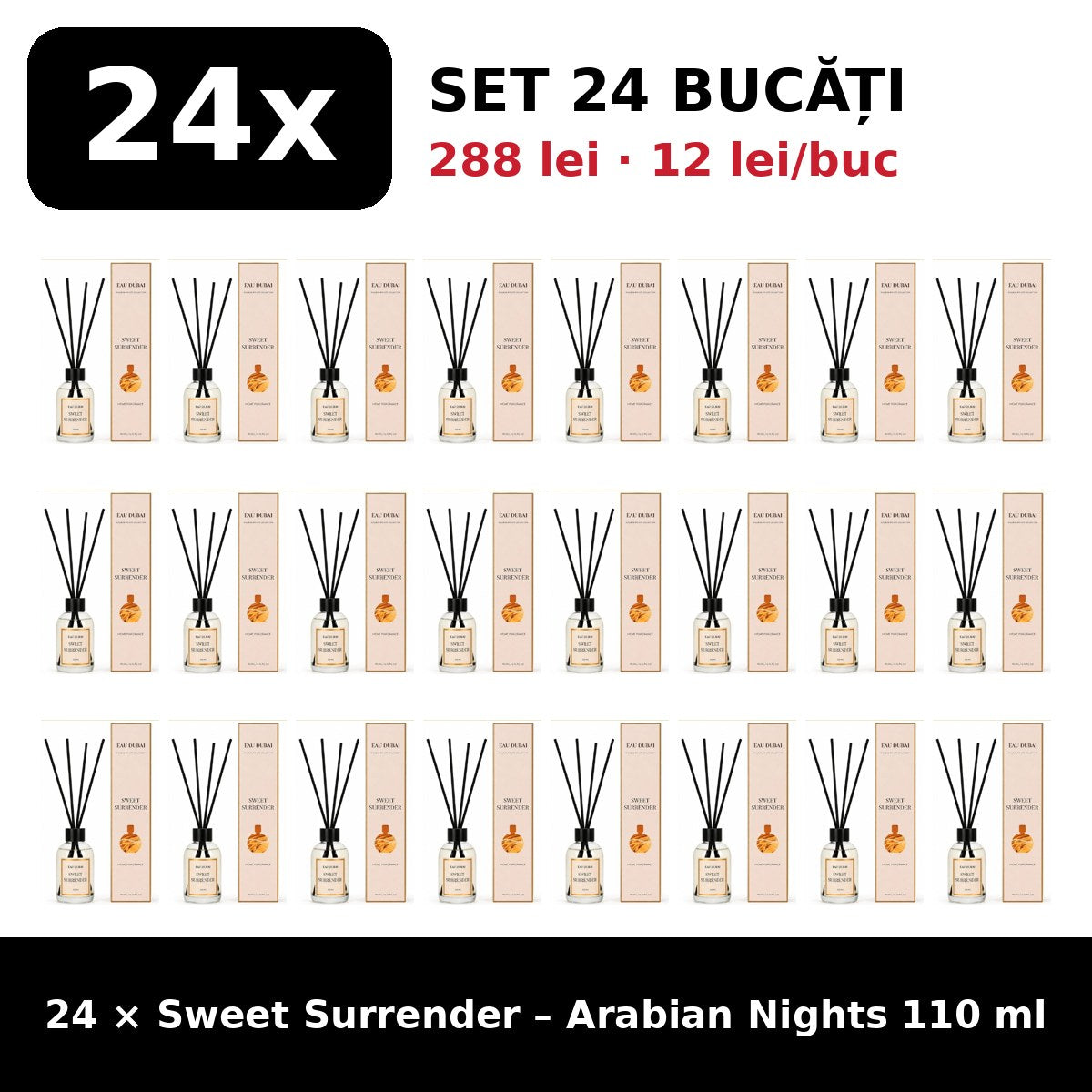 Set 24x Sweet Surrender Arabian Nights