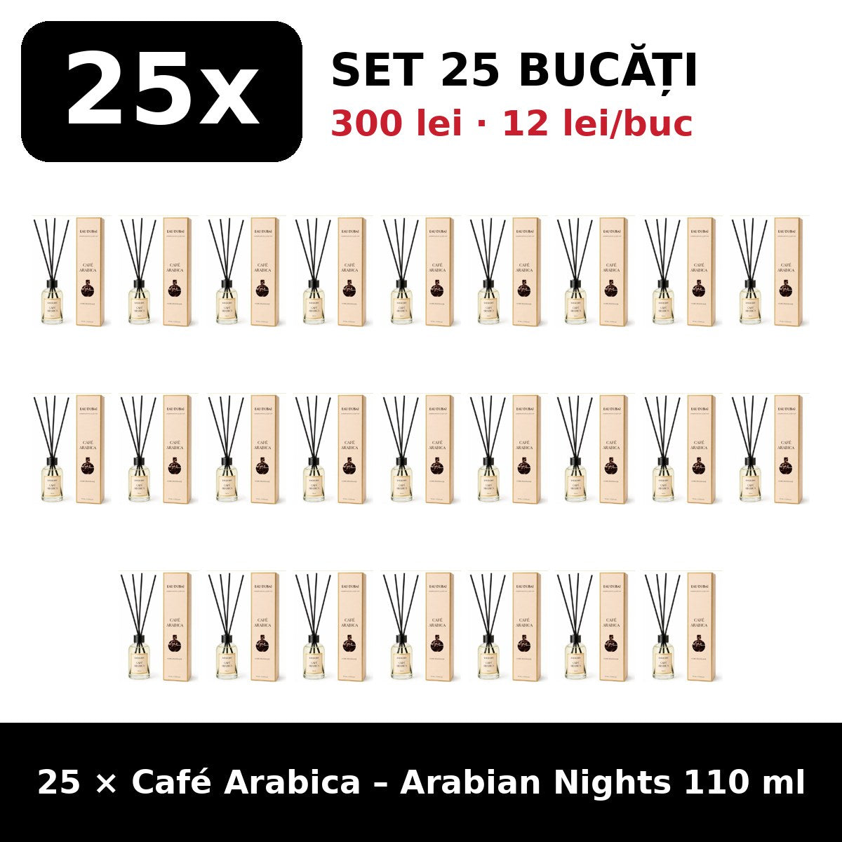 Set 25x Café Arabica Arabian Nights
