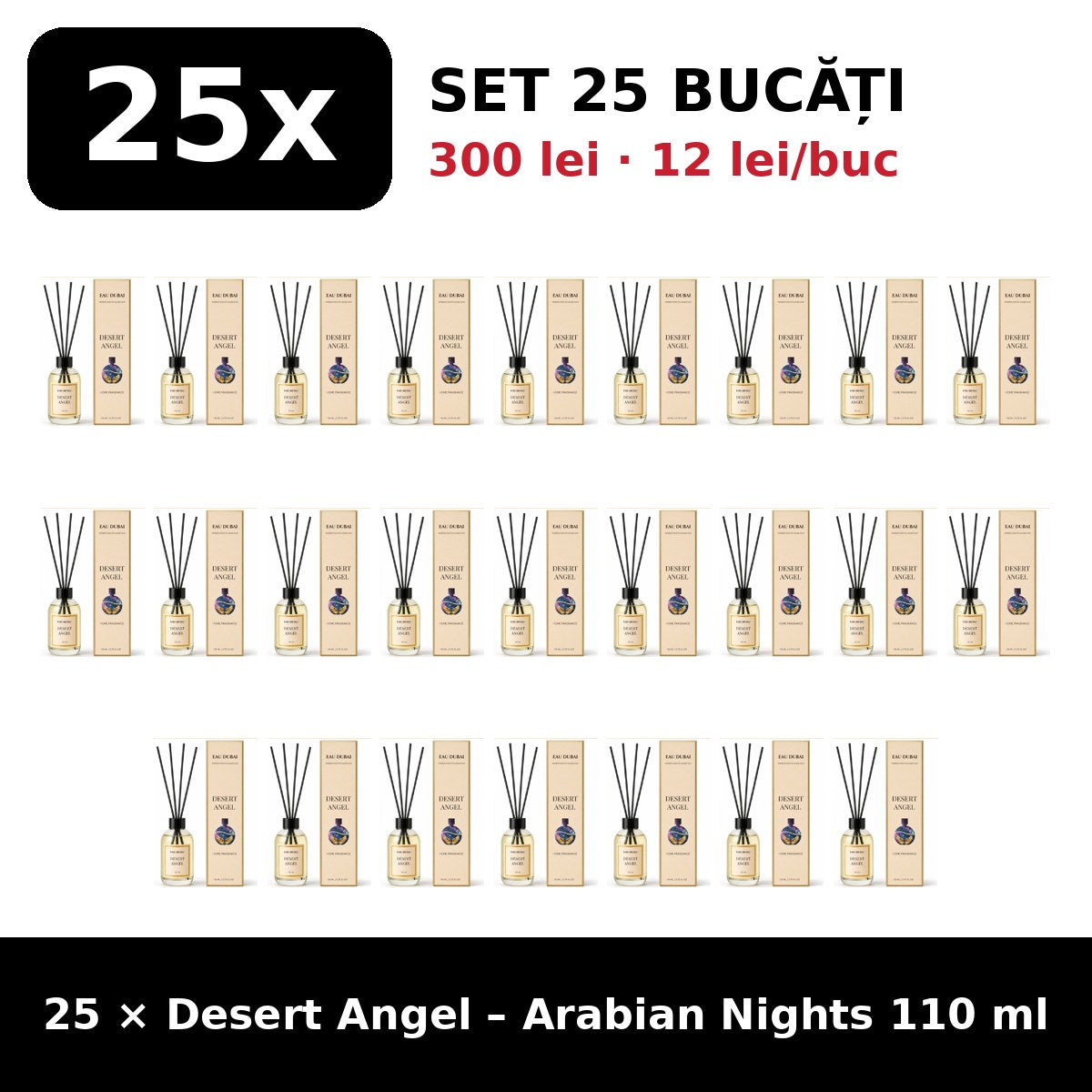 Set 25x Desert Angel Arabian Nights