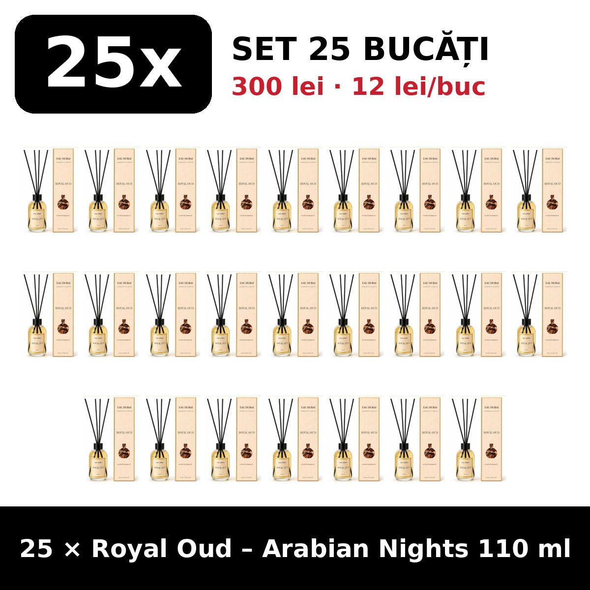 Set 25x Royal Oud Arabian Nights