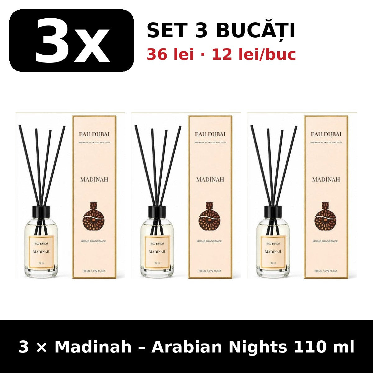Set 3x Madinah Arabian Nights
