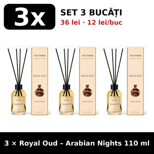 Set 3x Royal Oud Arabian Nights