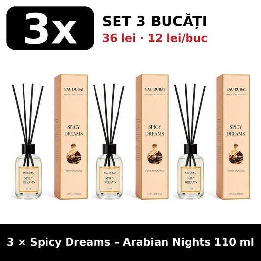 Set 3x Spicy Dreams Arabian Nights