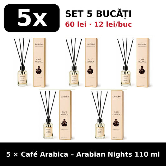 Set 5x Café Arabica Arabian Nights