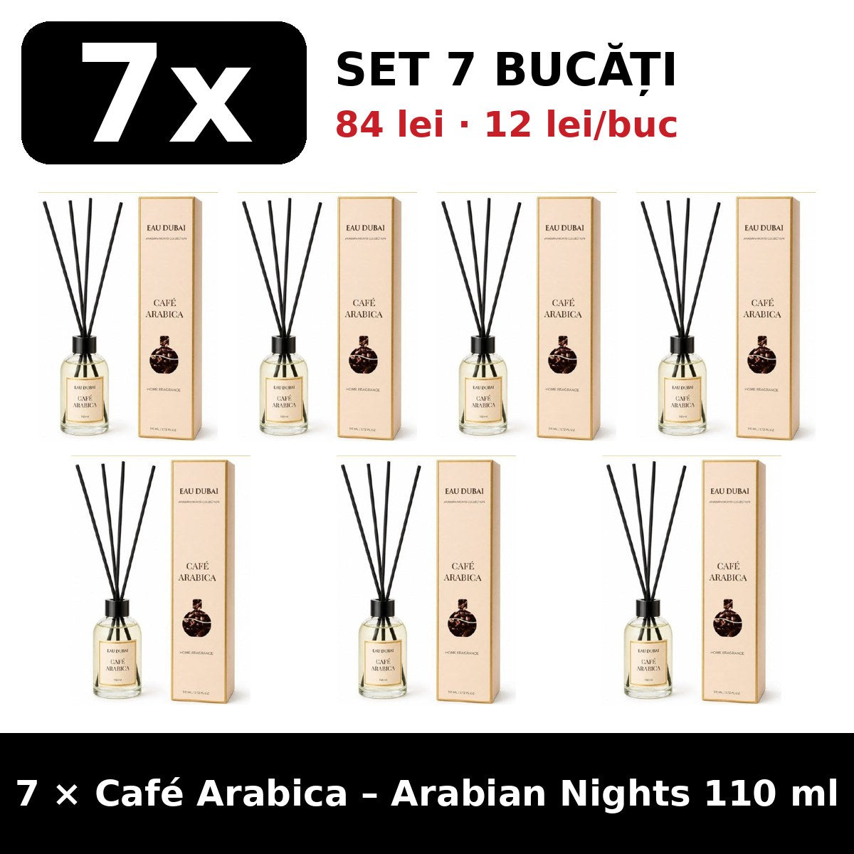 Set 7x Café Arabica Arabian Nights
