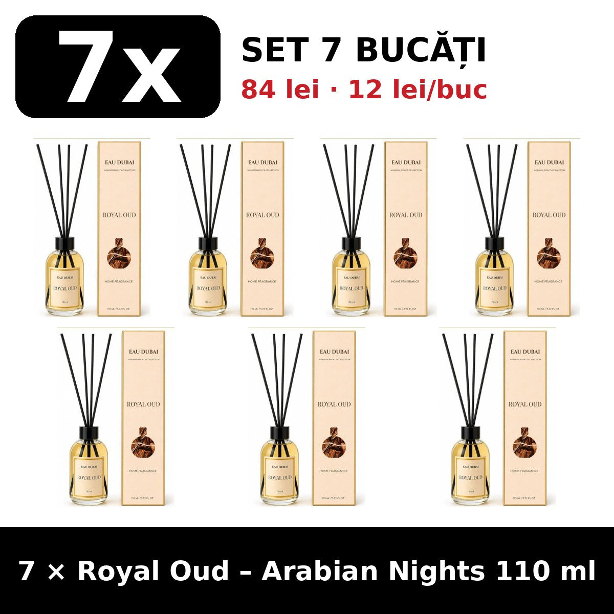 Set 7x Royal Oud Arabian Nights