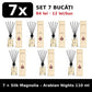 Set 7x Silk Magnolia Arabian Nights