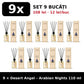 Set 9x Desert Angel Arabian Nights
