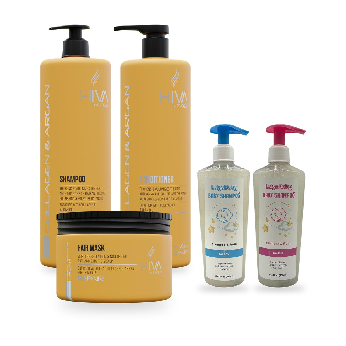 Set Family Shampoo HIVA + LulyBaby