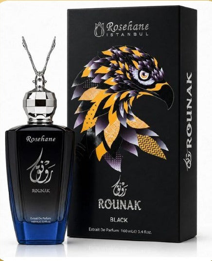 Rawnak Black – Apă de parfum, 160 ml