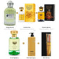 Ofertă 4 parfumuri 100 ml + șampon HIVA 1000 ml + parfum stilou Roses